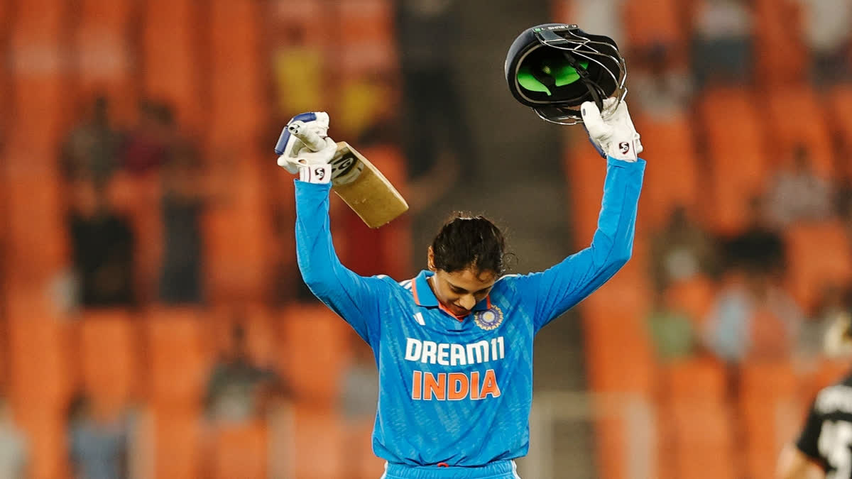 Star India batter Smriti Mandhan etched her name in the record books in the third ODI against Australia in Perth by scoring a scintillating hundred.