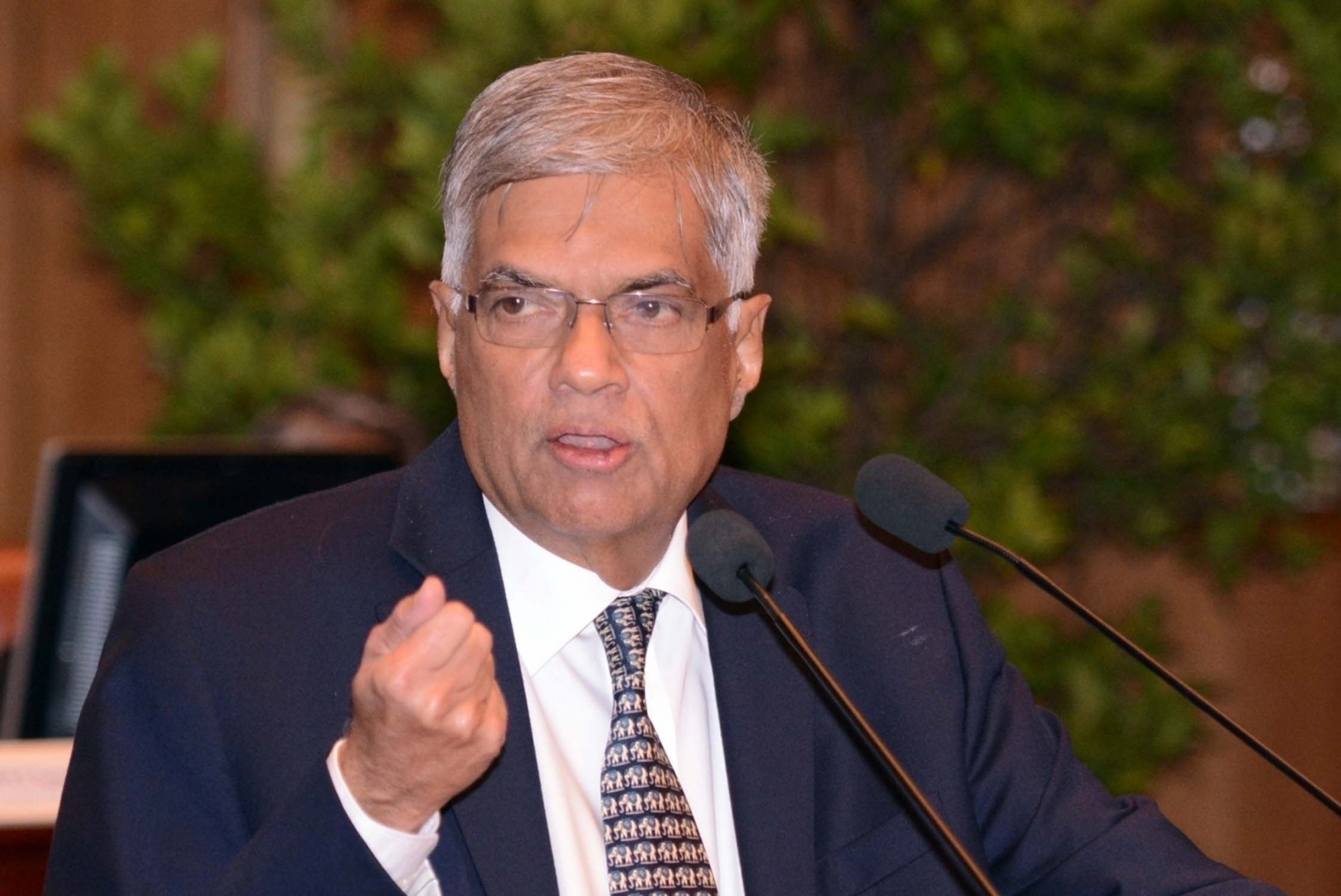 File photo of Ranil Wickremesinghe