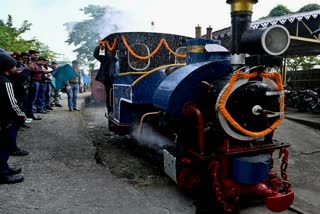 143 year old toy train engine