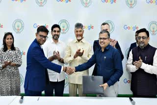 Google delegation led by VP, Mr Bikash Koley in Amaravati