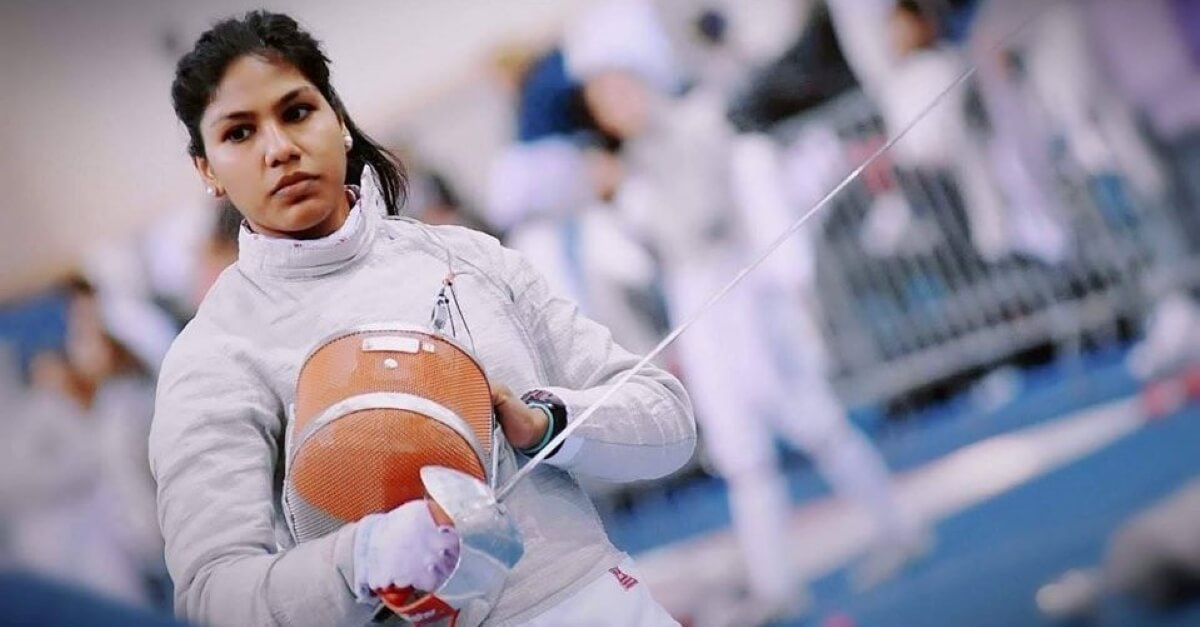 bhavani devi gets olympic ticket becomes first indian to compete in fencing