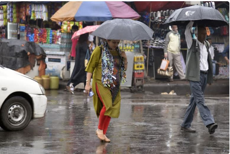 Chance of rain in MP