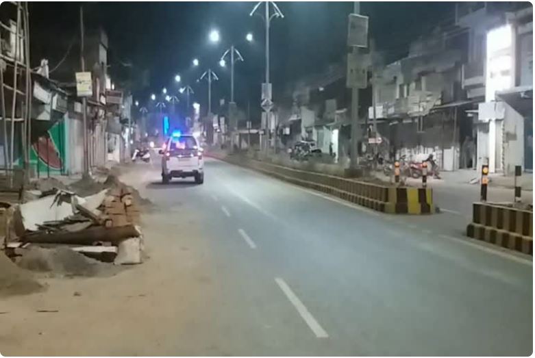 Night curfew in Bhopal - Indore