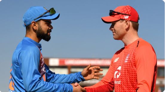 Fourth T20 match between England and India