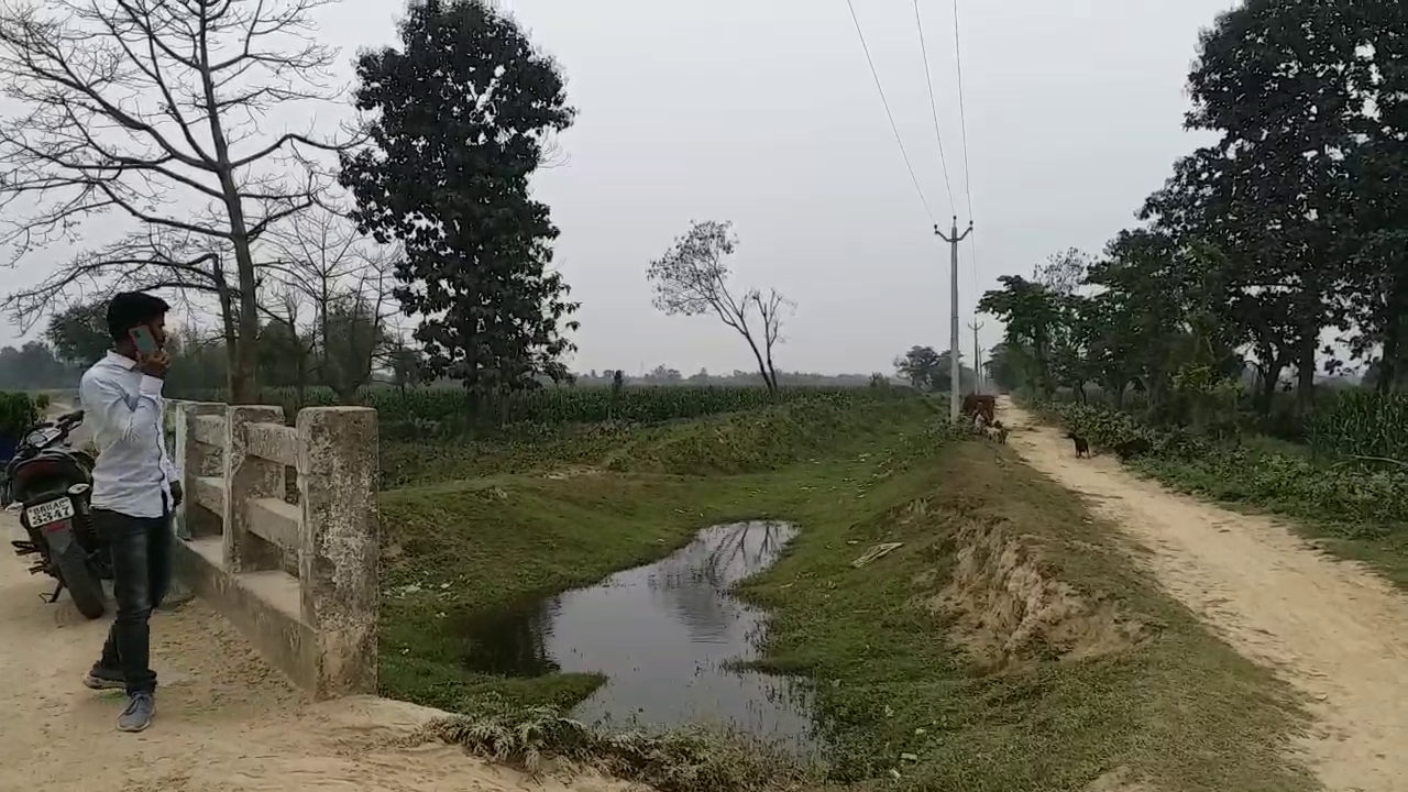 Encroachment on canals in Purnia