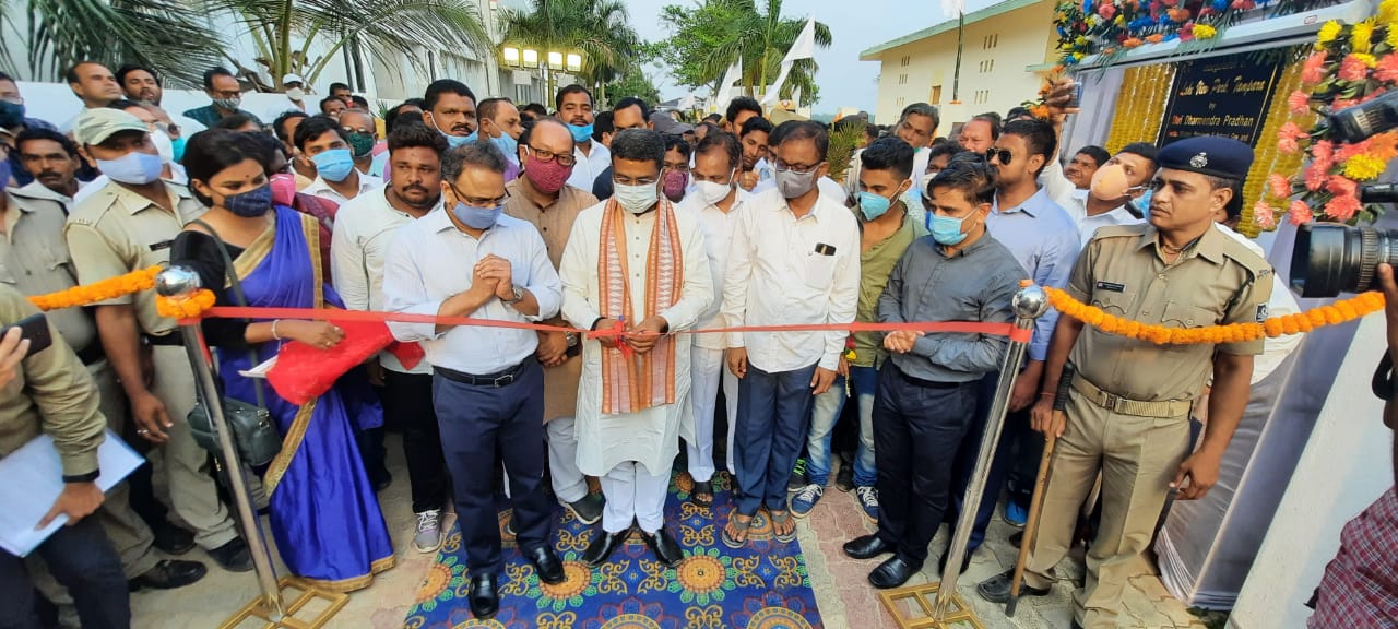 berhampur: lake view park tampara inaugurated by Dharmendra Pradhan