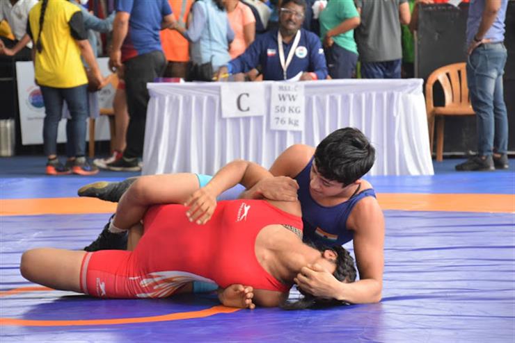 Jr and cadet girls' wrestling nationals starts in Bellary