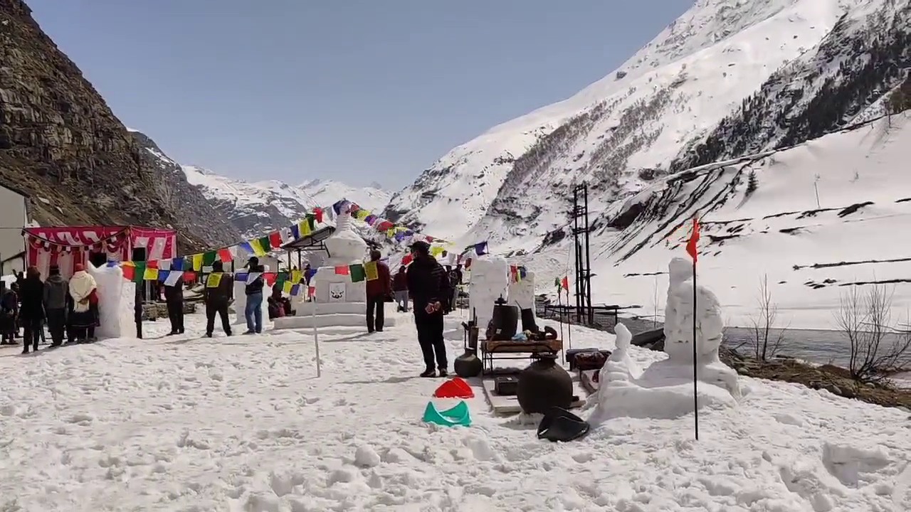 snow festival in lahaul-spiti