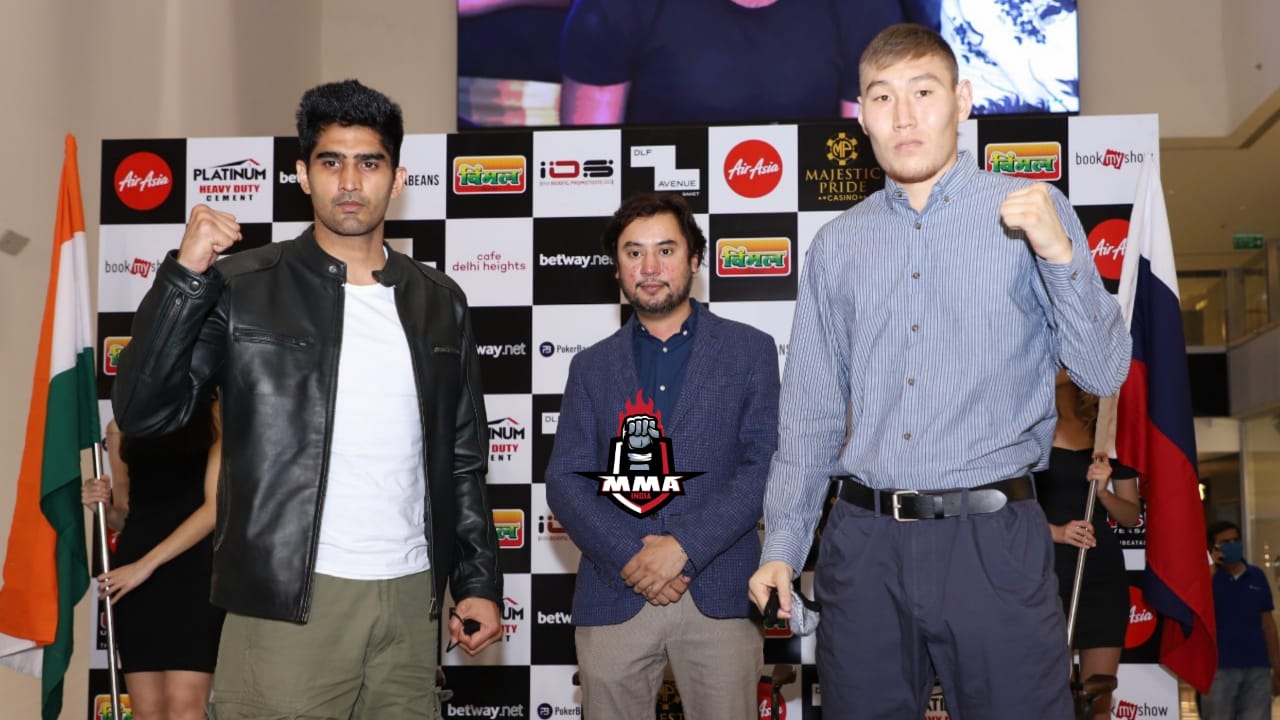 Vijender Singh vs Artysh Lopsan