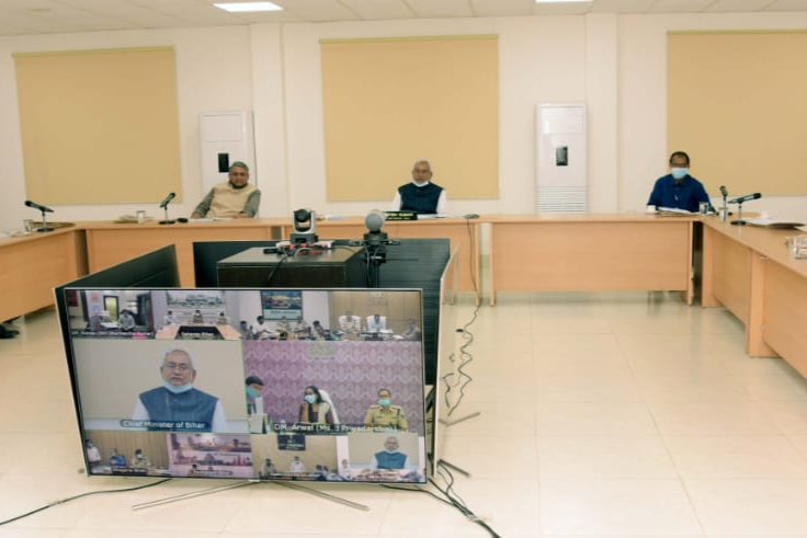 Nitish Kumar held a meeting