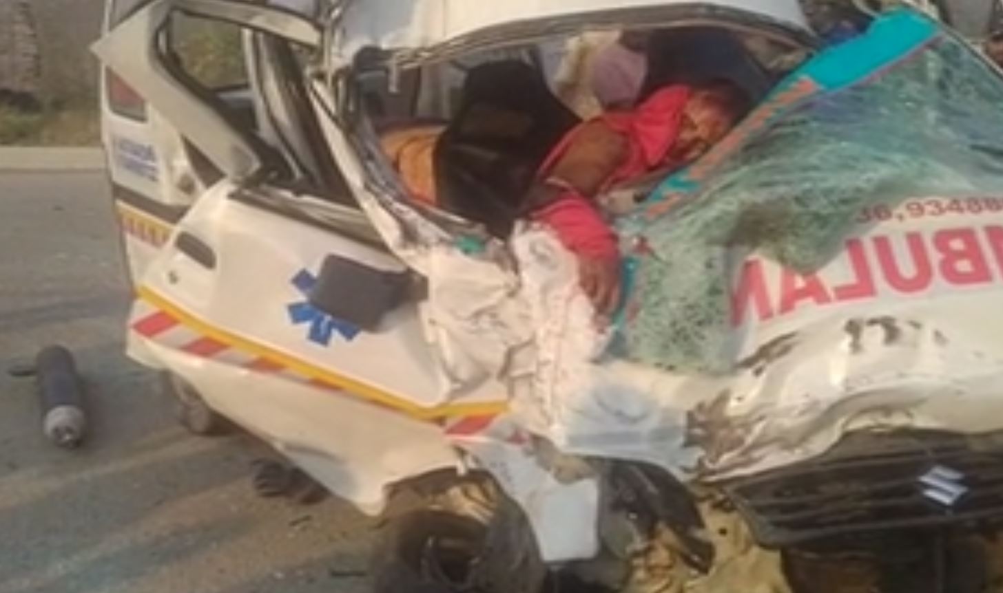 Ambulance-truck collision in Angul; 4 killed, 3 injured