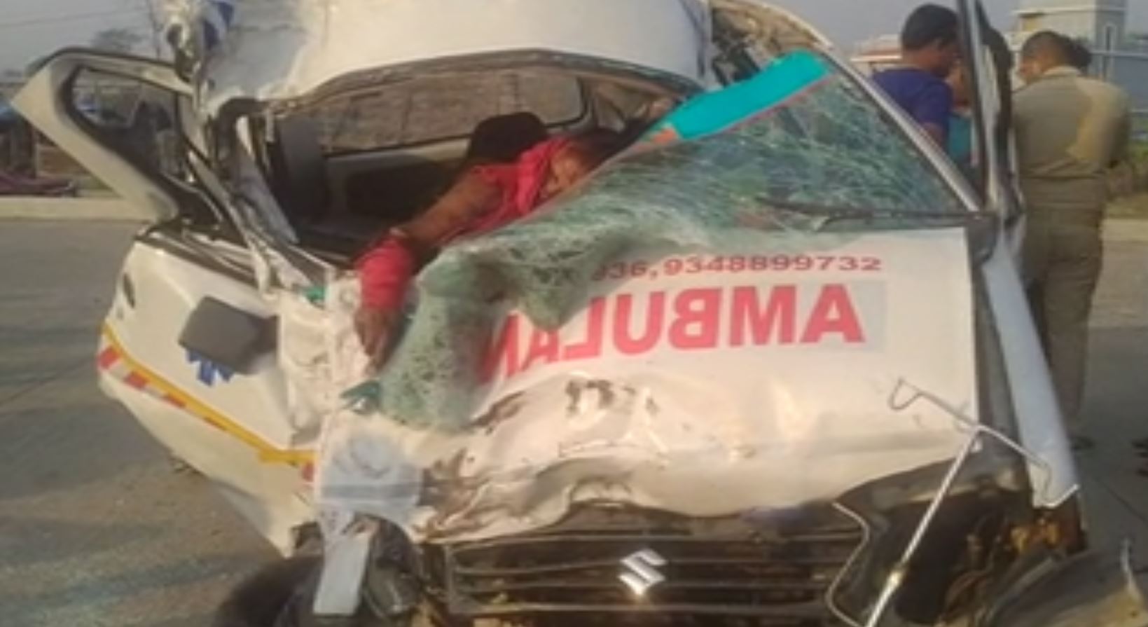 Ambulance-truck collision in Angul; 4 killed, 3 injured