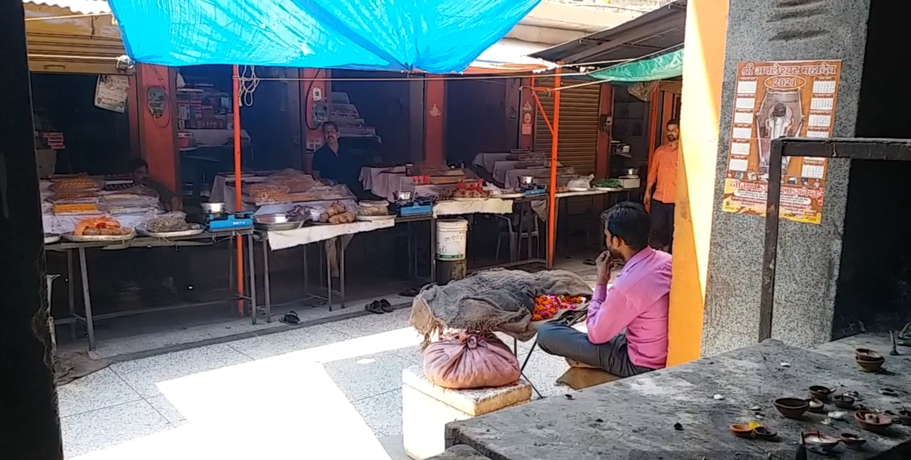 Shop in temple premises