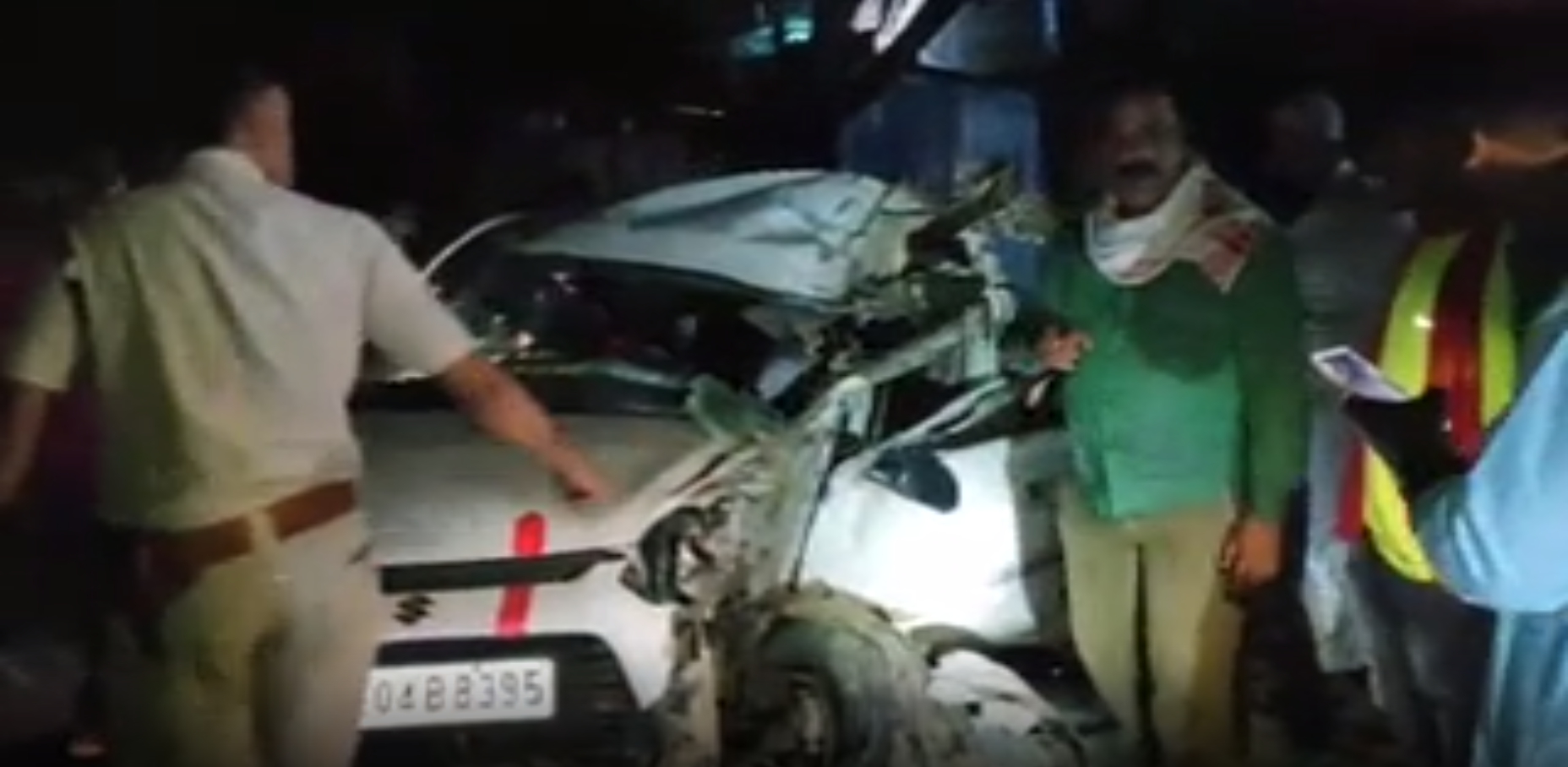 tragic road accident in hailakandi 1 died 4 severely injured