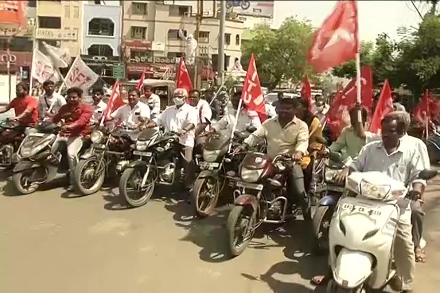 bike rally in thirupathi