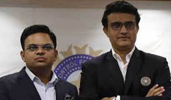 Ganguly with jai shah