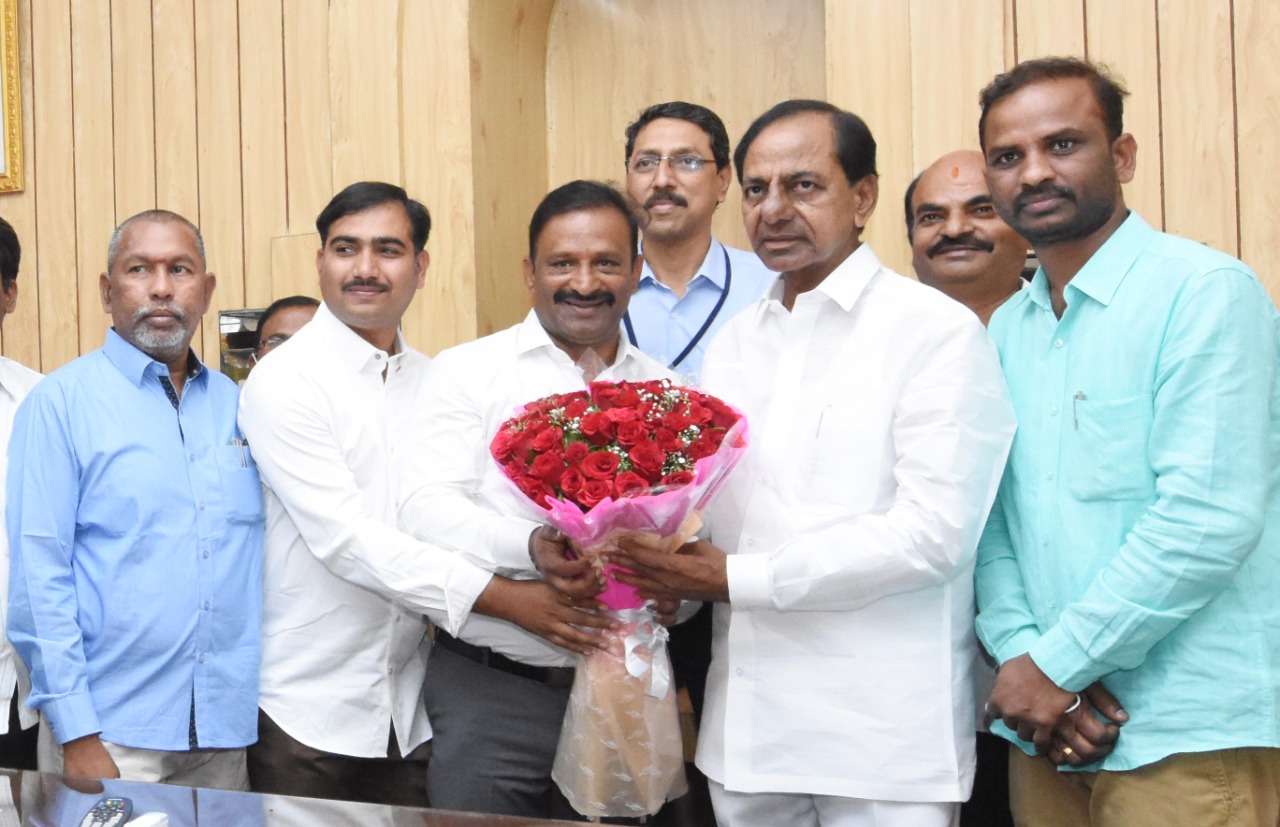 ministers mlas mlc leaders thanked to cm KCR