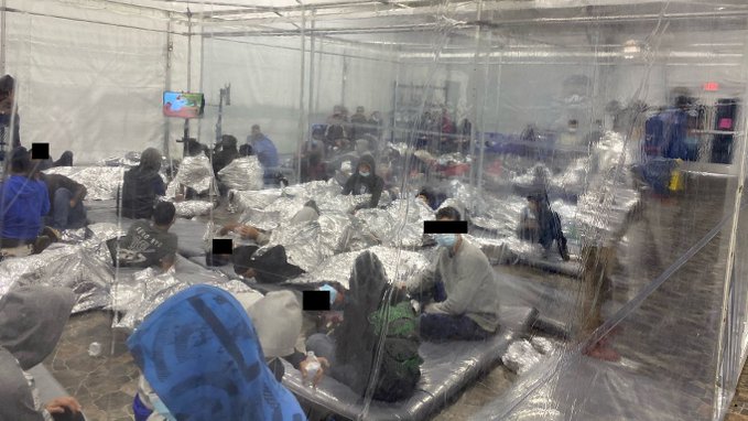 Photos of migrant detention highlight Biden's border secrecy