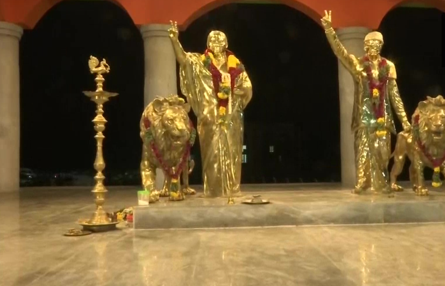 Memorial temple built for MGR, Jayalalithaa has pictures of PM Modi, Amit Shah, JP Nadda