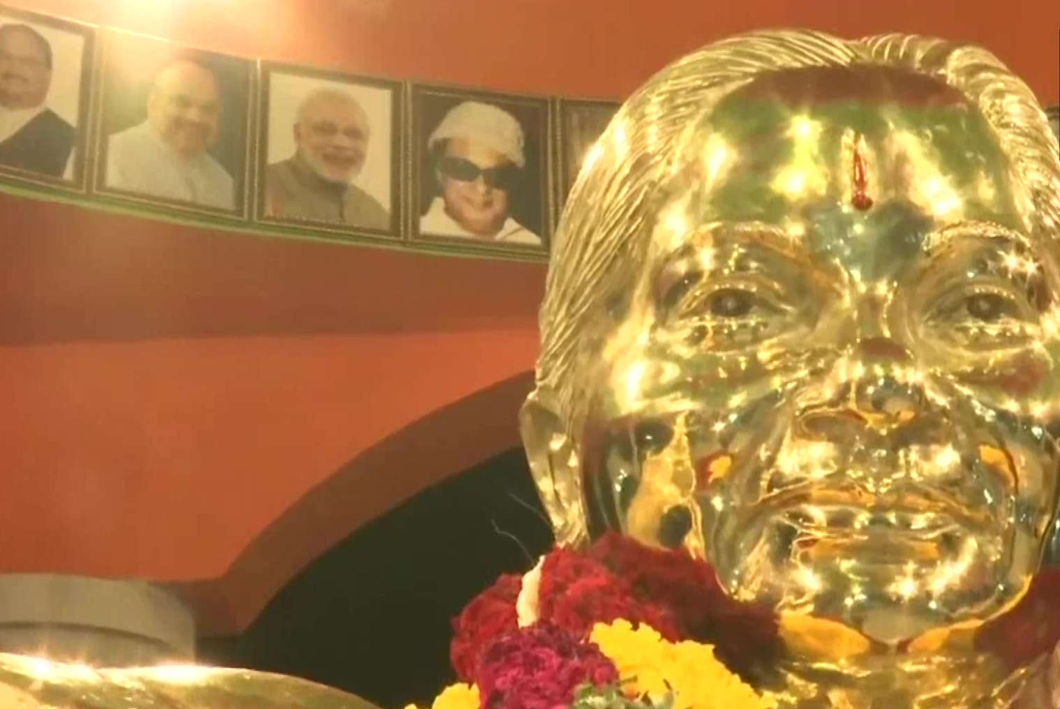 Memorial temple built for MGR, Jayalalithaa has pictures of PM Modi, Amit Shah, JP Nadda