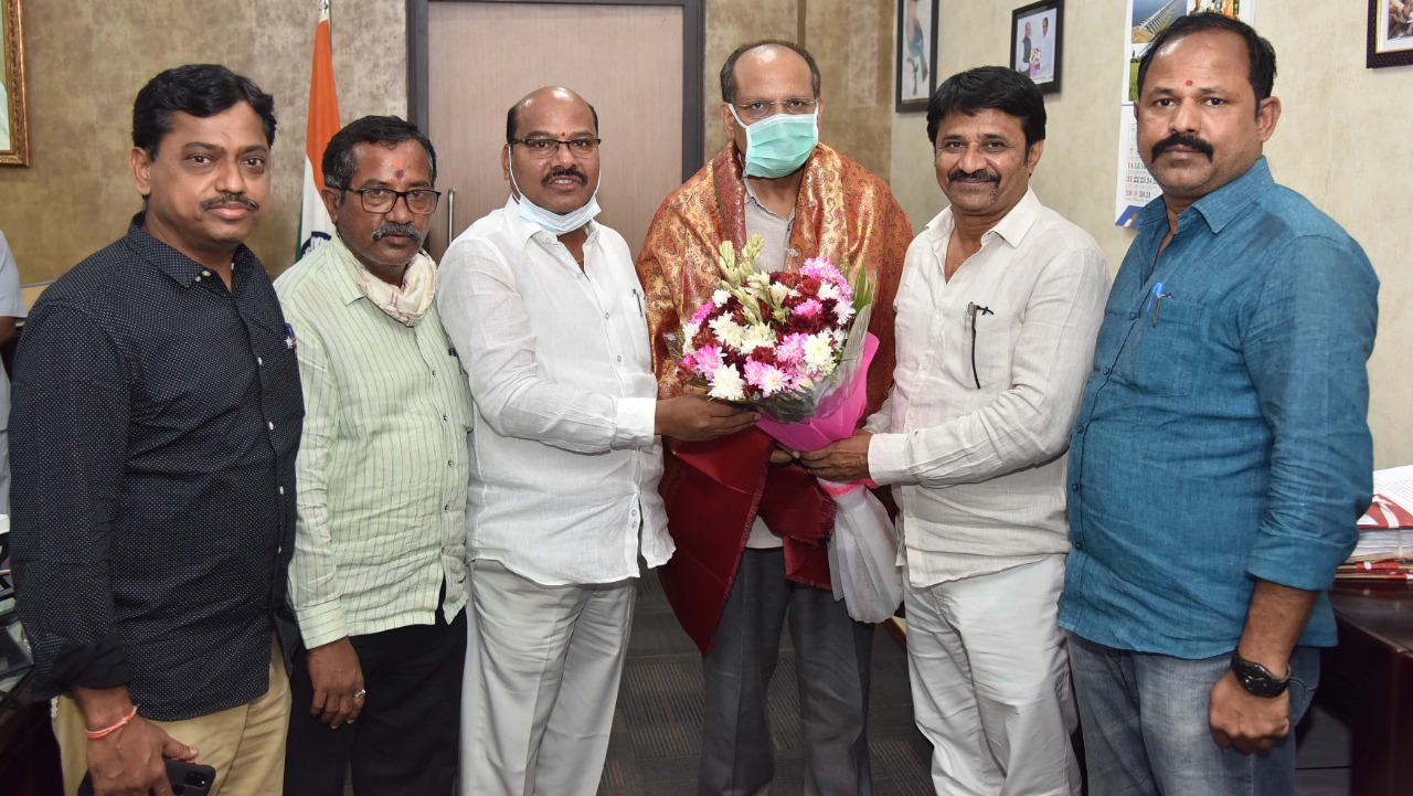 tngo leaders meet minister harish rao