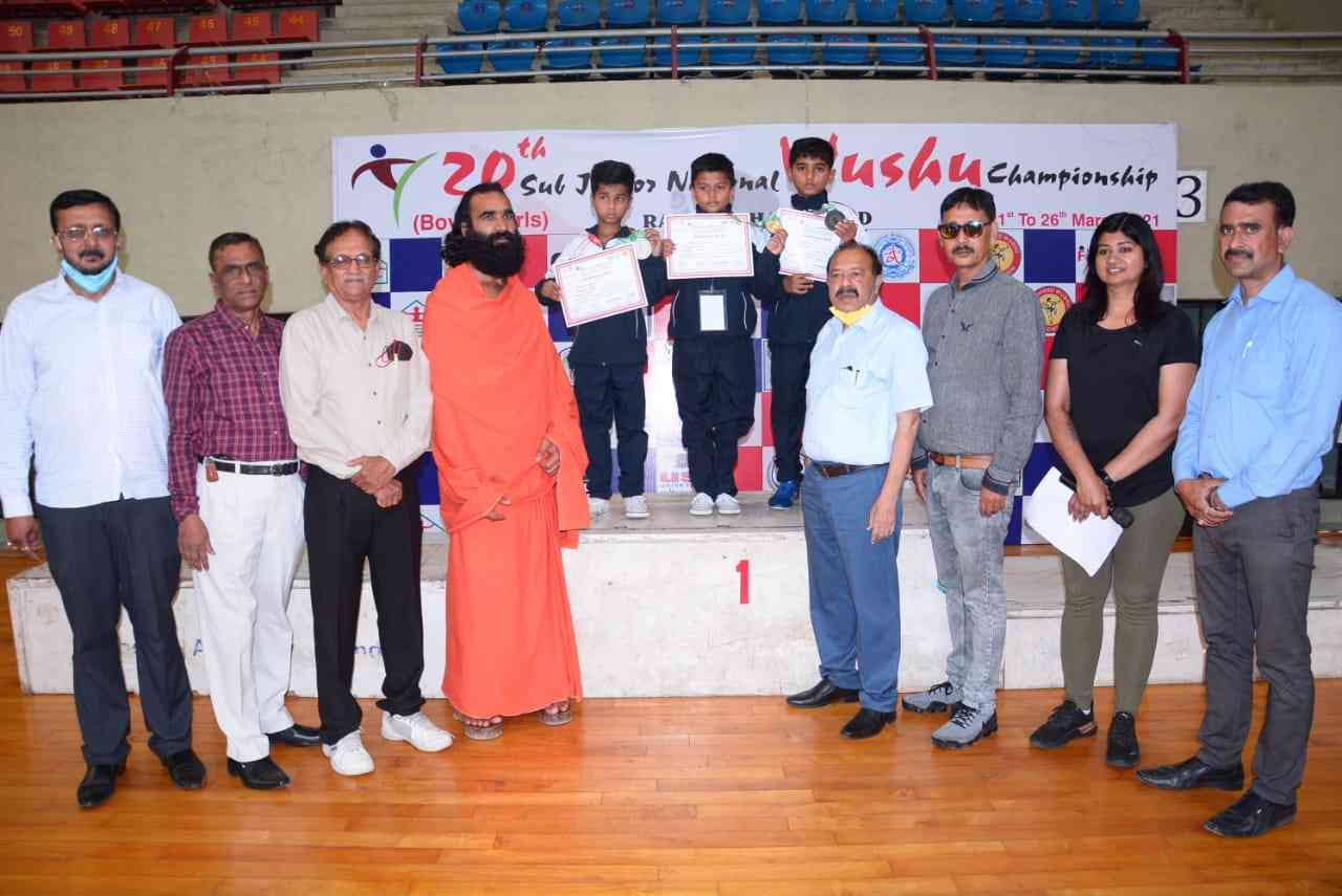 players-of-mp-and-manipur-performed-better-in-national-wushu-competition-in-ranchi