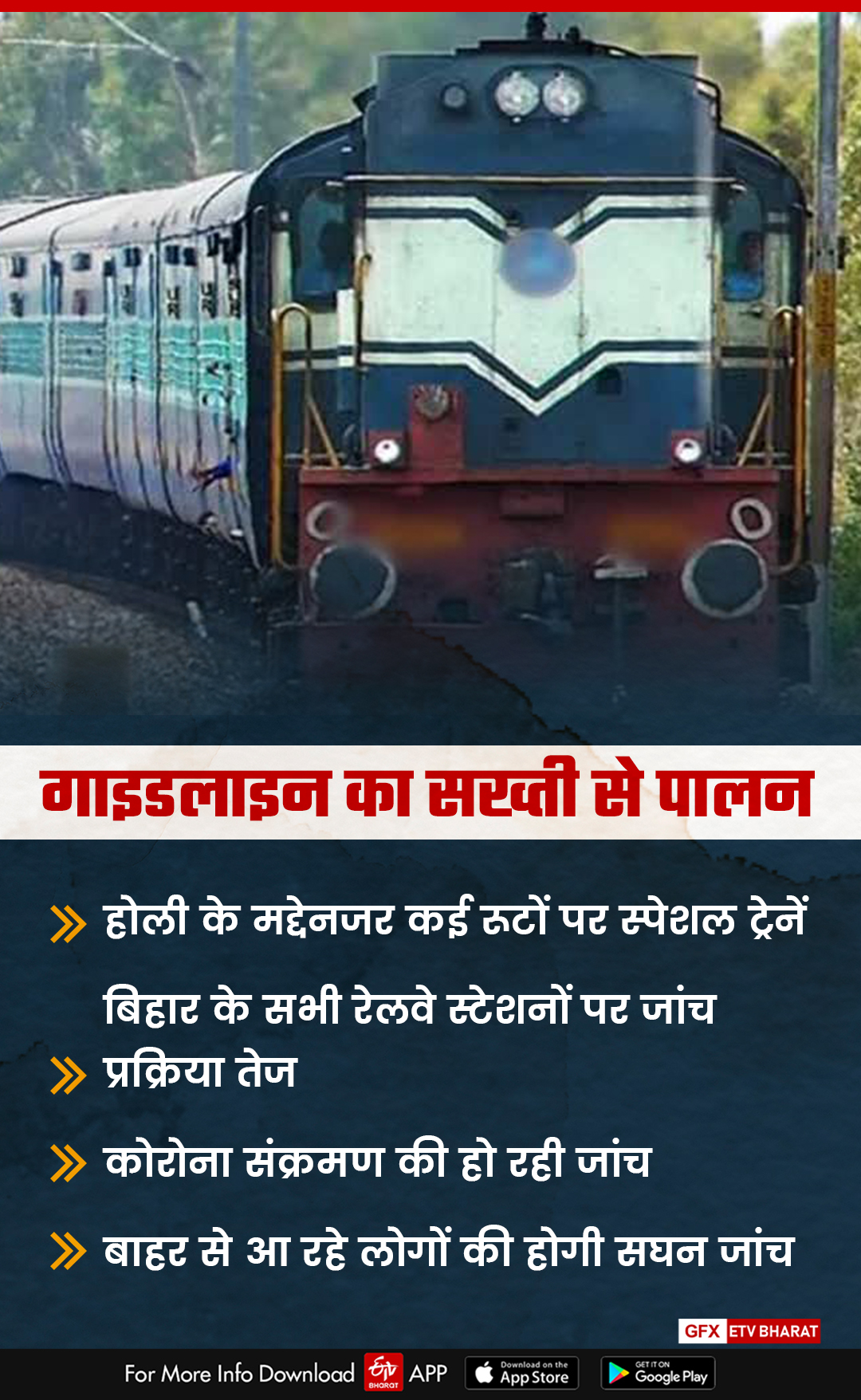 Bihar Holi Special Train