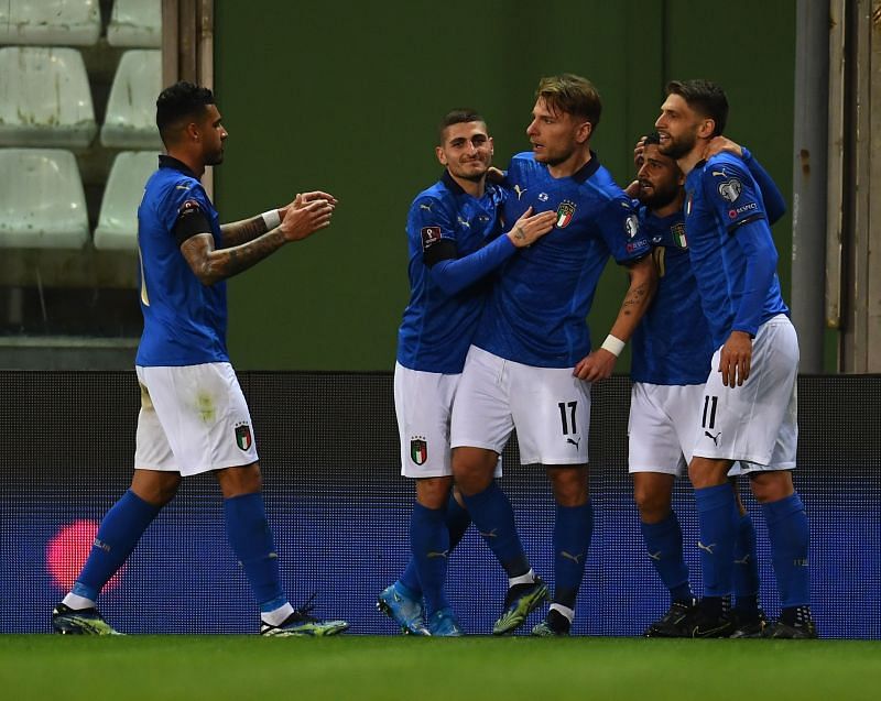 Football qualifying tournament: Italy vs ireland