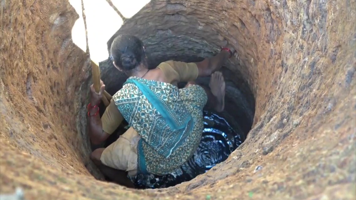 50 year old woman digs 2 wells in her old age!