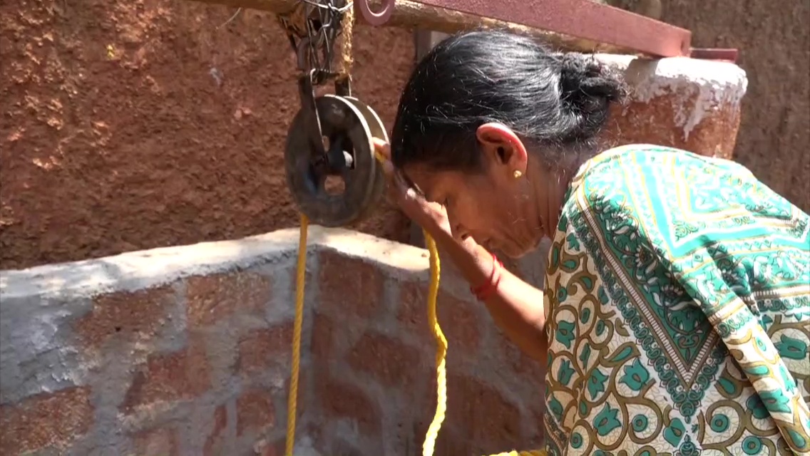 50 year old woman digs 2 wells in her old age!