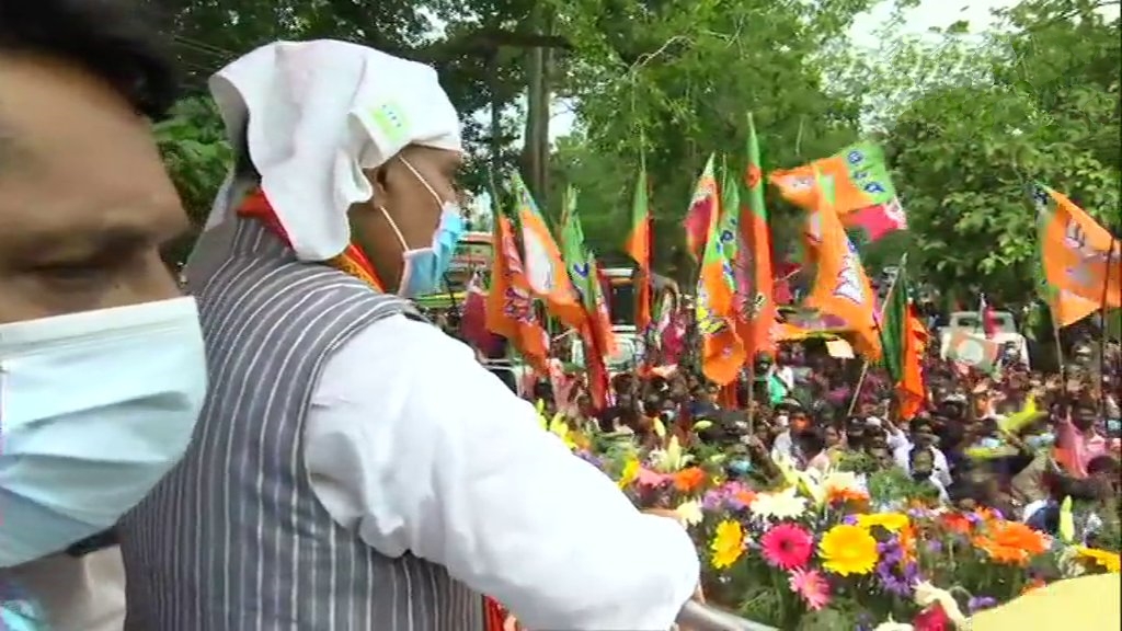 RAJNATH in kerala