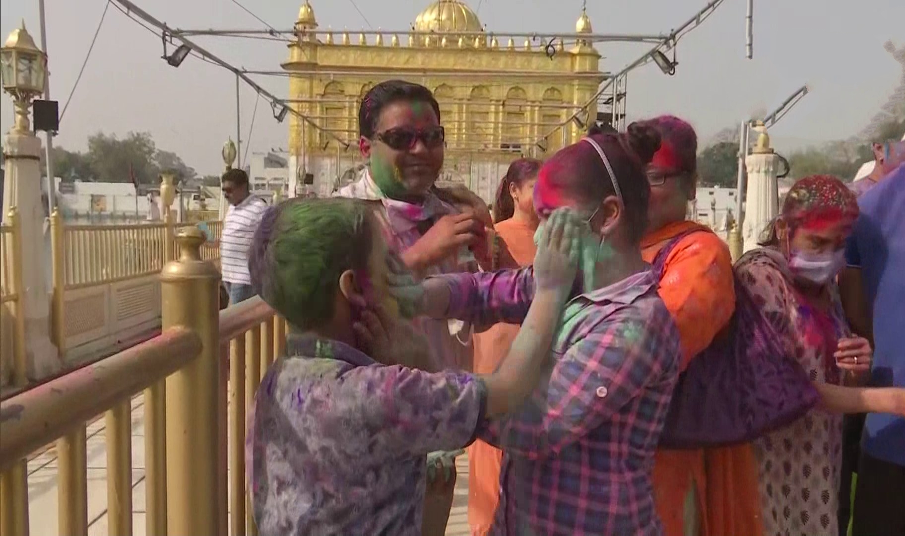 Holi celebrations in India