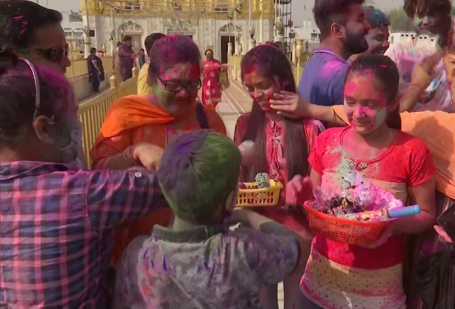 Holi celebrations in India