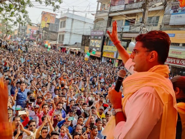 sachin pilot in Assam Election