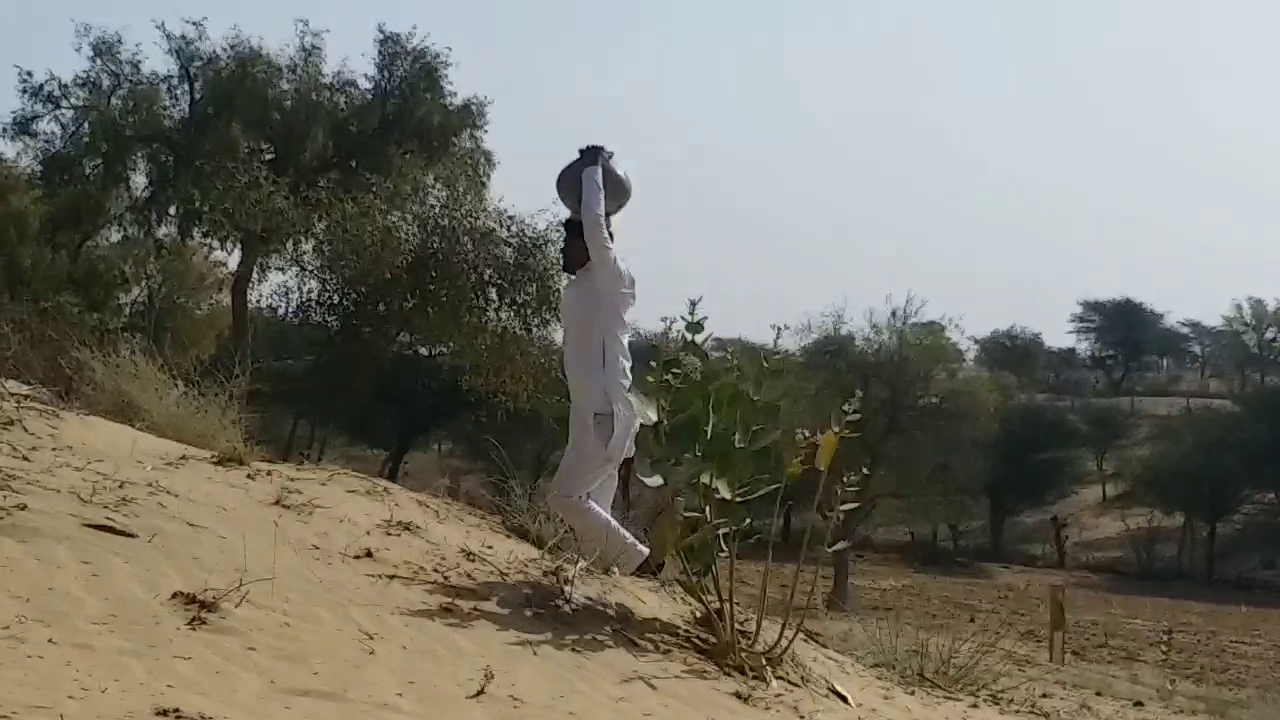 Jodhpur Ranaram Vishnoi,  Tree man ranaram vishnoi,  Ranaram Vishnoi's love for the environment