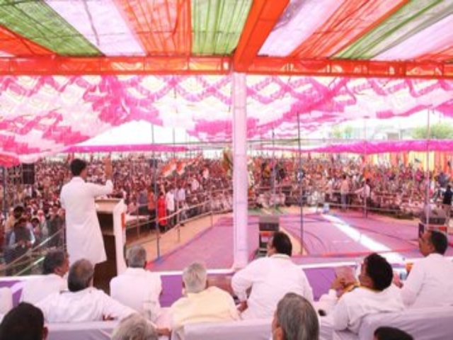 public meetings in rajasthan