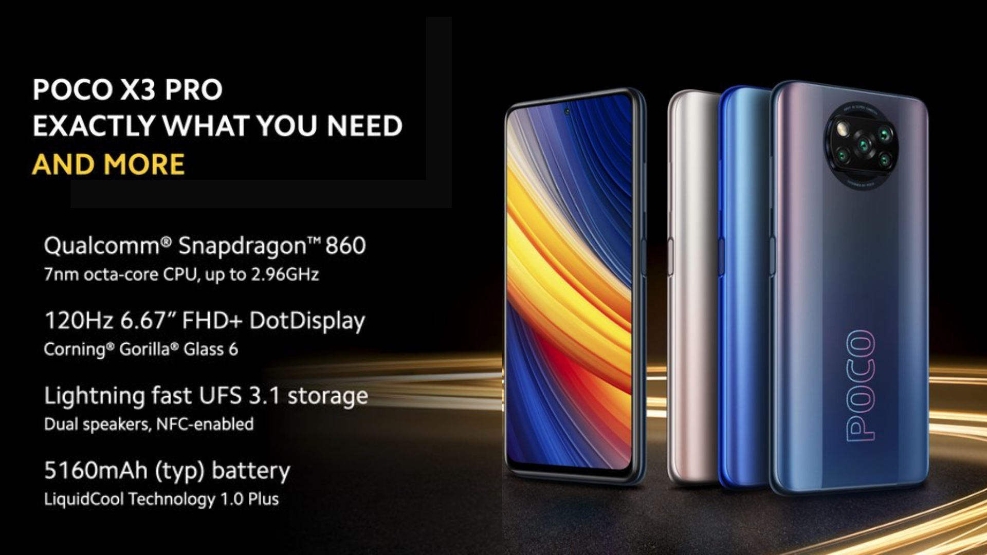 POCO X3 Pro,  POCO X3 Pro Features