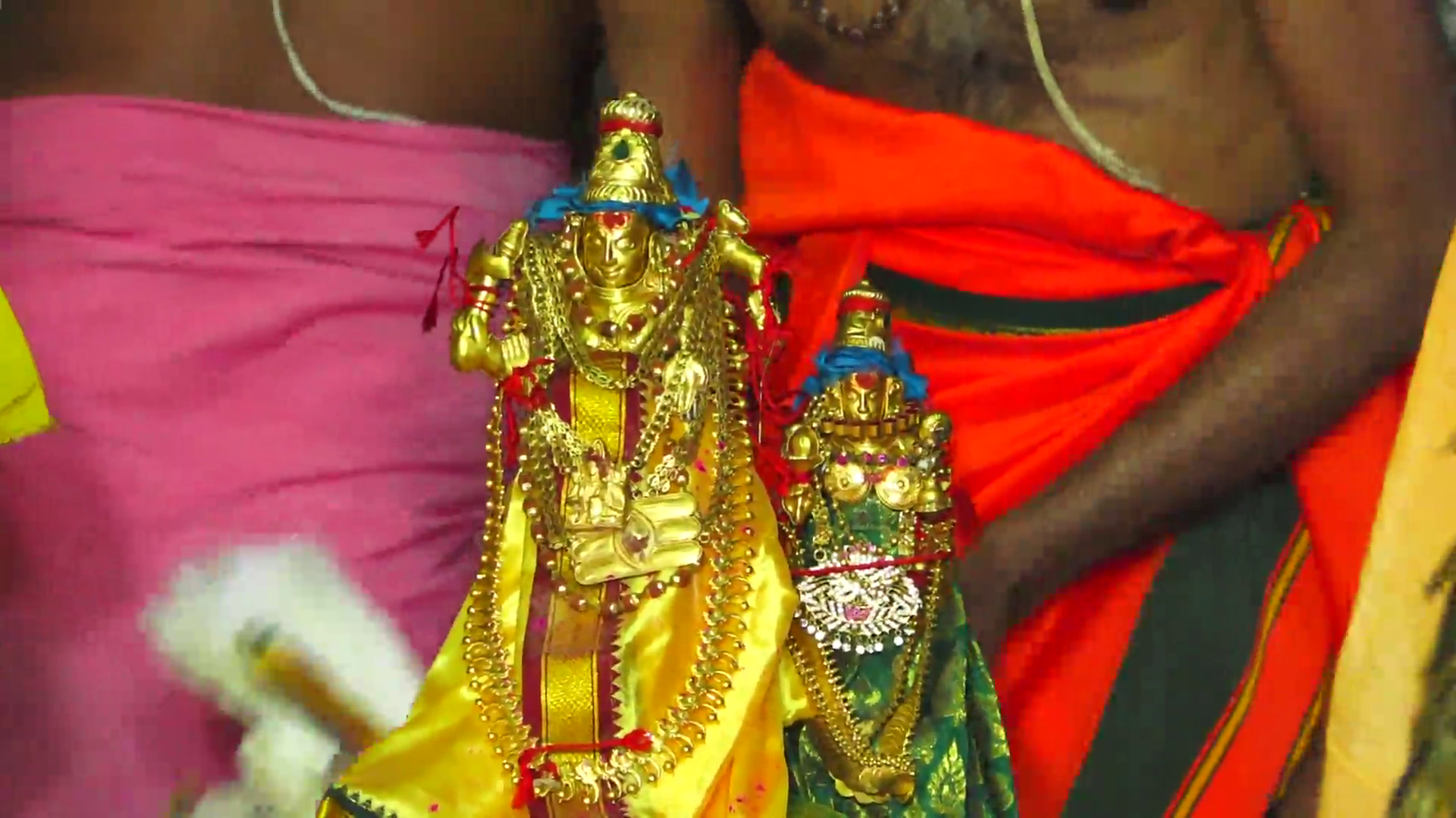 shiva parvathula marriage fair held in grand way in vemulawada temple