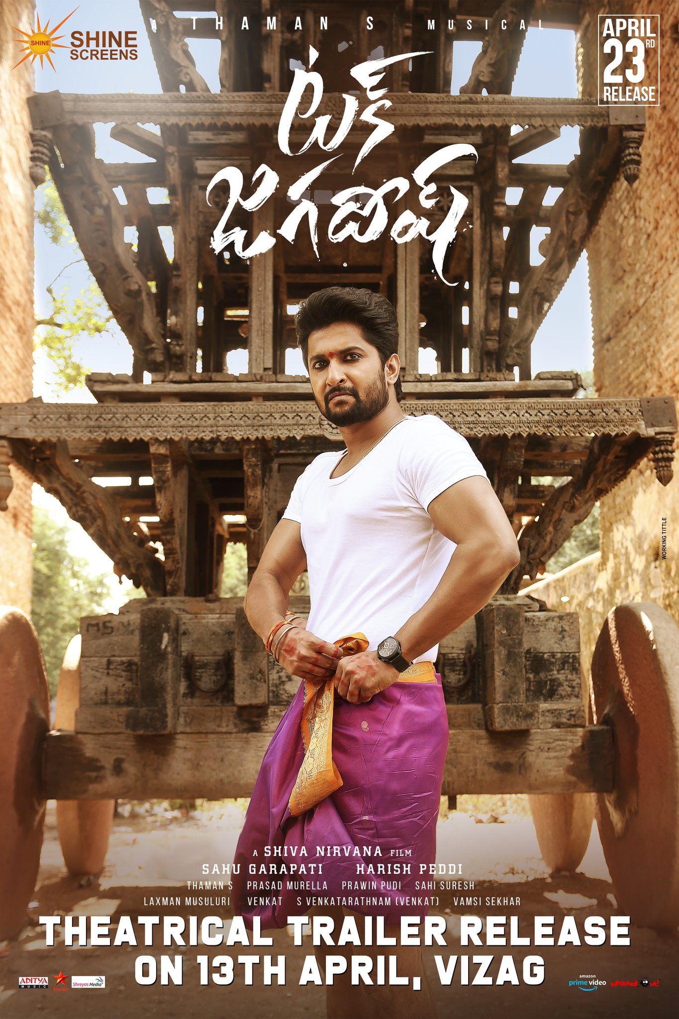 Nani Tuck Jagadeesh trailer poster released