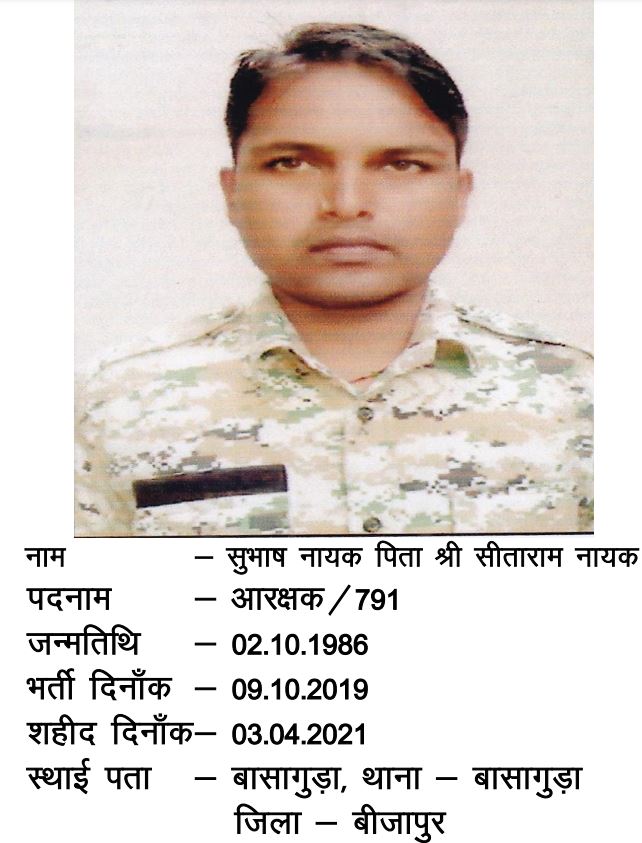 martyred in Naxalite attack