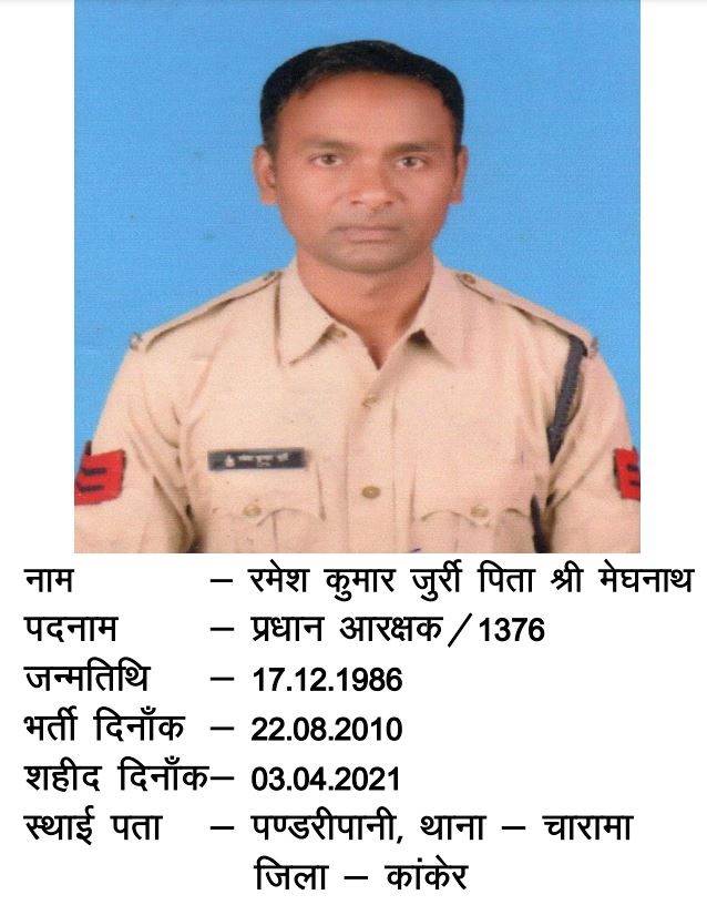 martyred in Naxalite attack