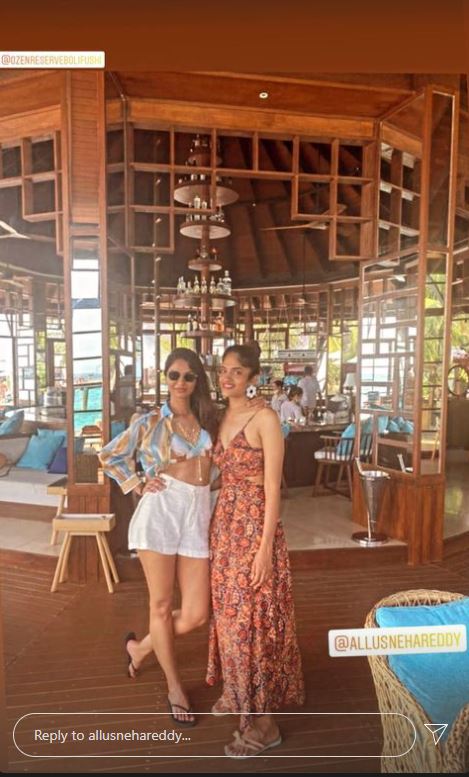 Allu Arjun's family maldives vacation photos viral