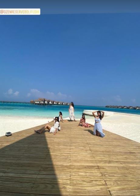 Allu Arjun's family maldives vacation photos viral