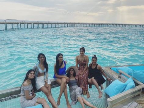 Allu Arjun's family maldives vacation photos viral