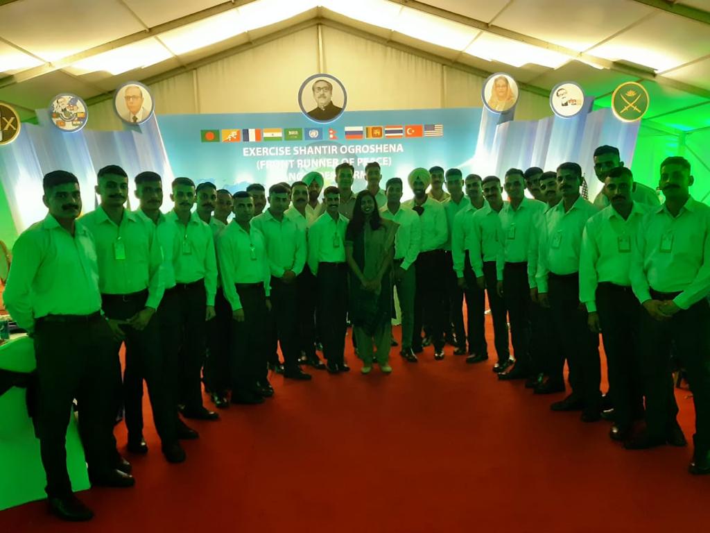 Indian Army delegation