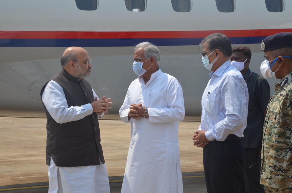 union-home-minister-amit-shah-chhattisgarh visit