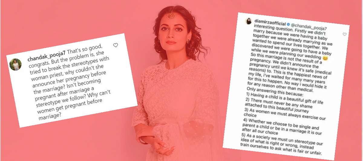 Dia Mirza replies to troll,