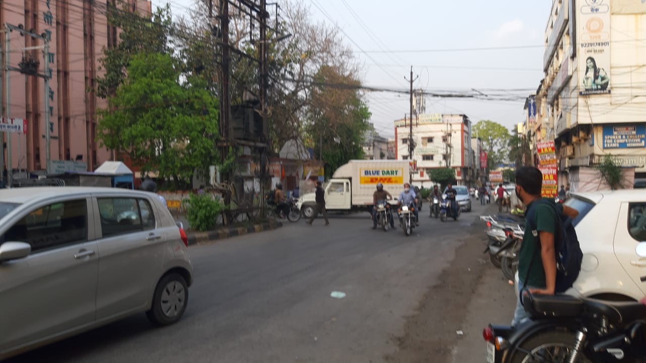 vehicle in bhopal before lockdown