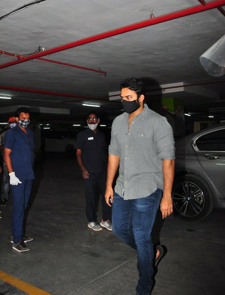 Megastar Chiranjeevi watches Vakeel Saab with his family