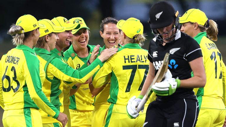 Women Cricket: Australia whitewashed newzealand in ODI series